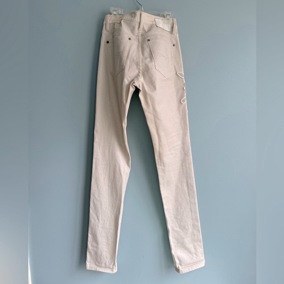 Ralph Lauren Blue Label Cream Jeans w/Lake Placid Patch/Appliqué Size 26 - Picture 8 of 9